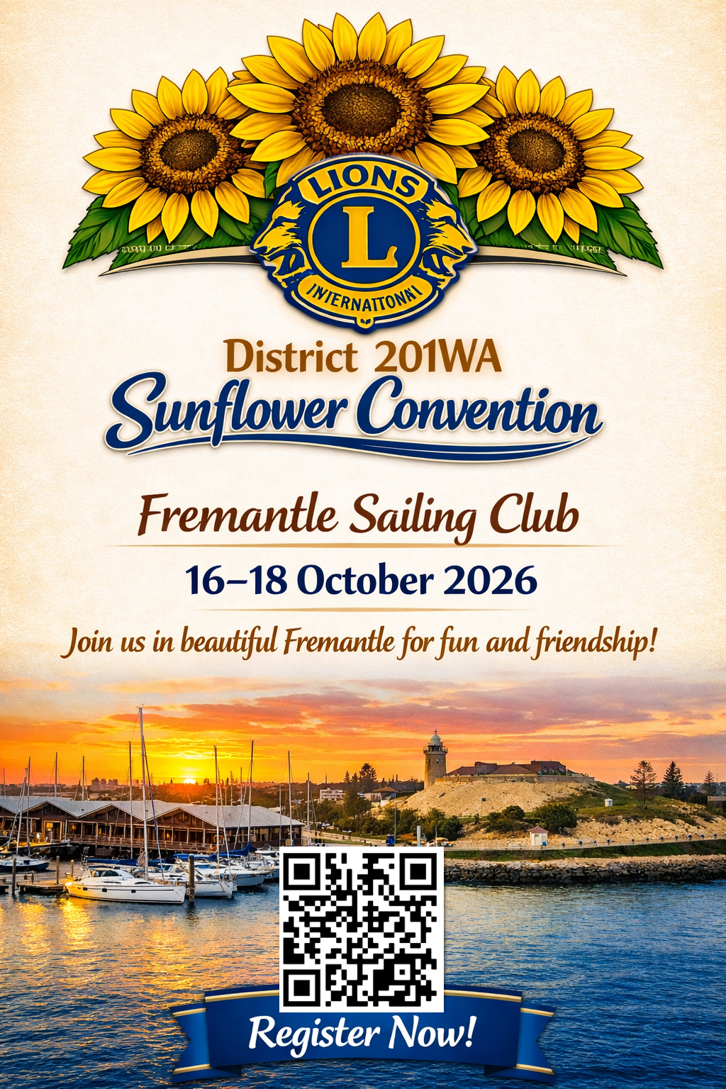 20260713 201WA 2026 Lions District Convention Poster #4